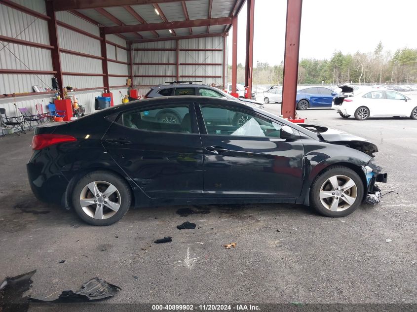 2013 Hyundai Elantra Gls VIN: 5NPDH4AE2DH409587 Lot: 40899902