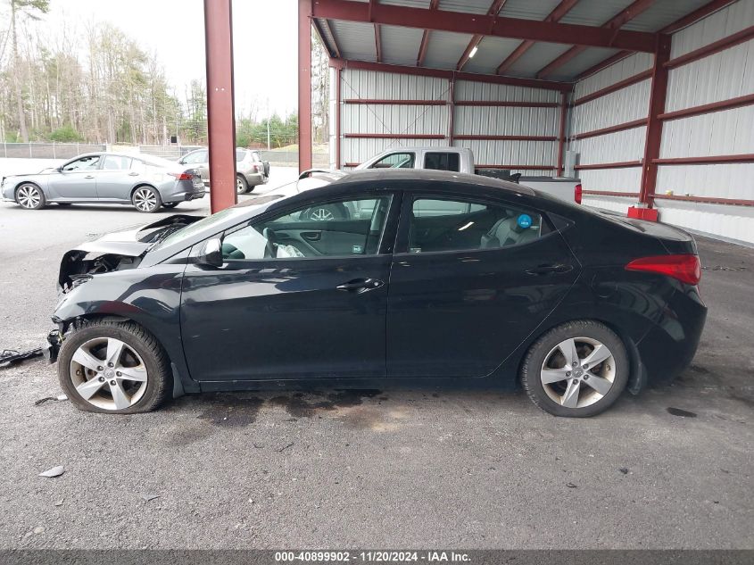 2013 Hyundai Elantra Gls VIN: 5NPDH4AE2DH409587 Lot: 40899902