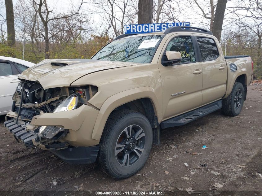 2017 Toyota Tacoma Trd Sport VIN: 5TFCZ5AN2HX072945 Lot: 40899925