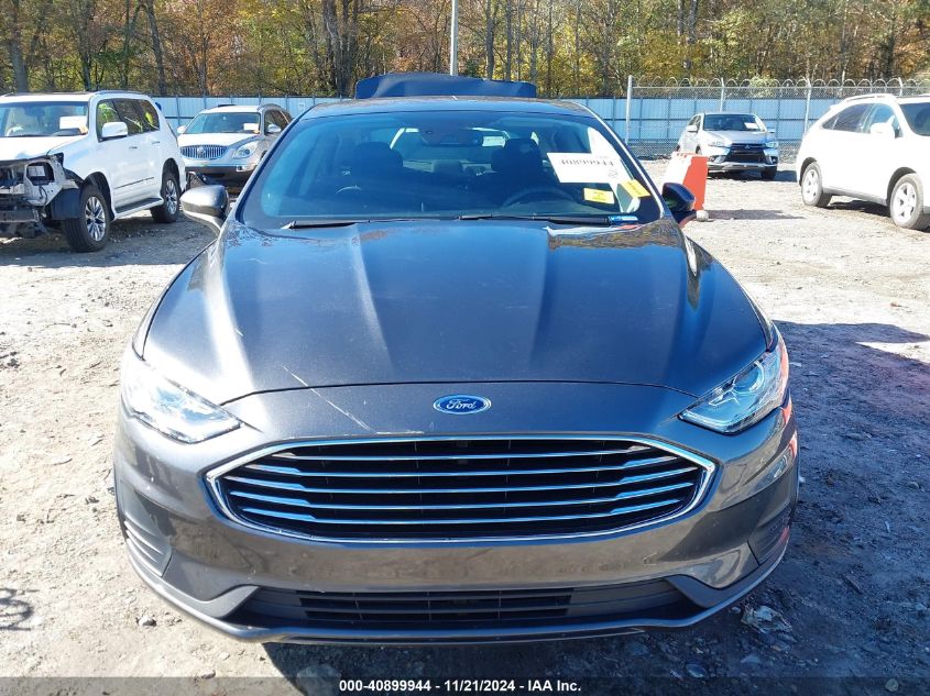 2019 Ford Fusion Se VIN: 3FA6P0HD7KR159796 Lot: 40899944