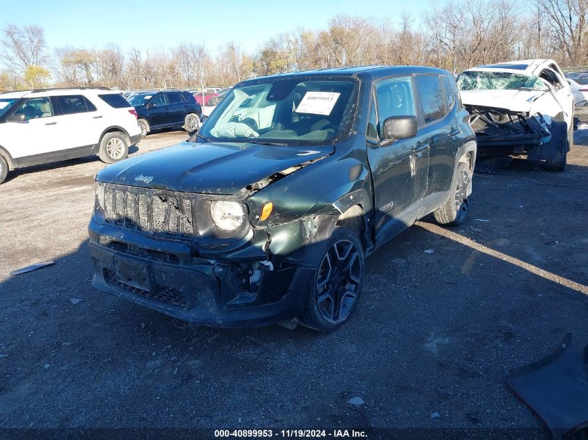 2021 Jeep Renegade Jeepster 4X4 VIN: ZACNJDAB8MPM81641 Lot: 40899953