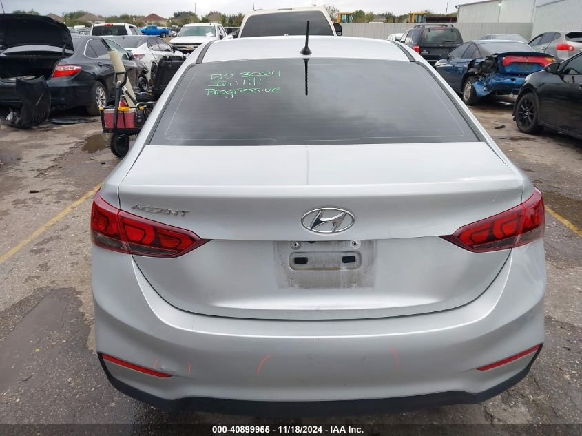 2022 Hyundai Accent Se VIN: 3KPC24A66NE187129 Lot: 40899955