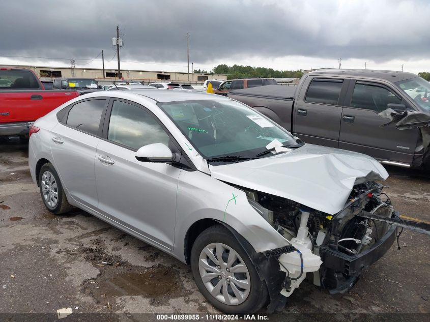 VIN 3KPC24A66NE187129 2022 Hyundai Accent, SE no.1