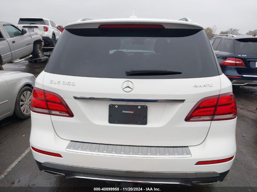 2016 Mercedes-Benz Gle 350 4Matic VIN: 4JGDA5HB1GA644480 Lot: 40899958