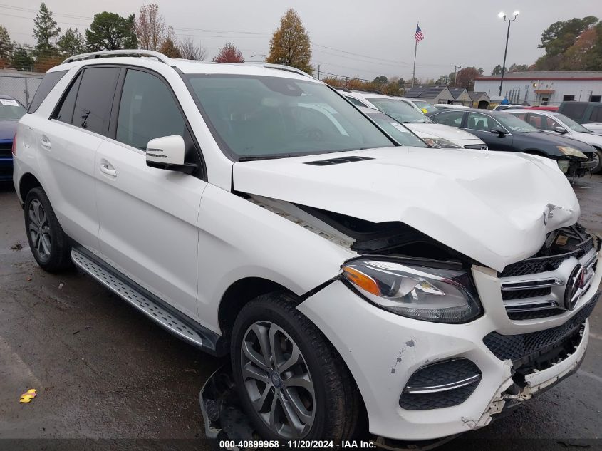 VIN 4JGDA5HB1GA644480 2016 Mercedes-Benz GLE 350, 4... no.1