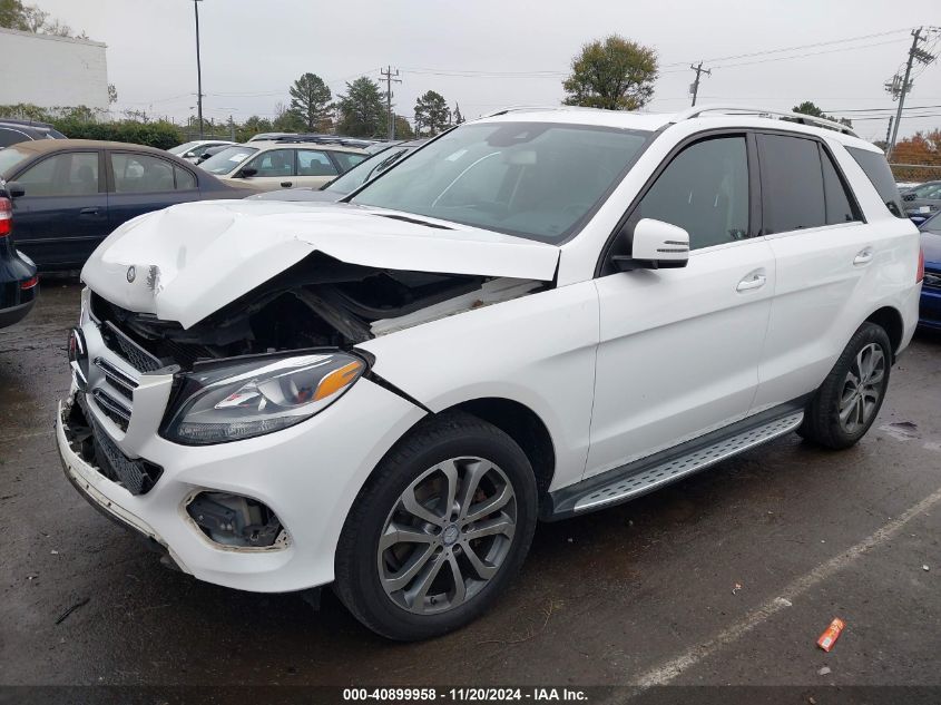 VIN 4JGDA5HB1GA644480 2016 Mercedes-Benz GLE 350, 4... no.2