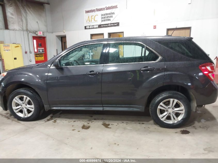 2016 Chevrolet Equinox Ls VIN: 2GNFLEEK8G6340594 Lot: 40899975