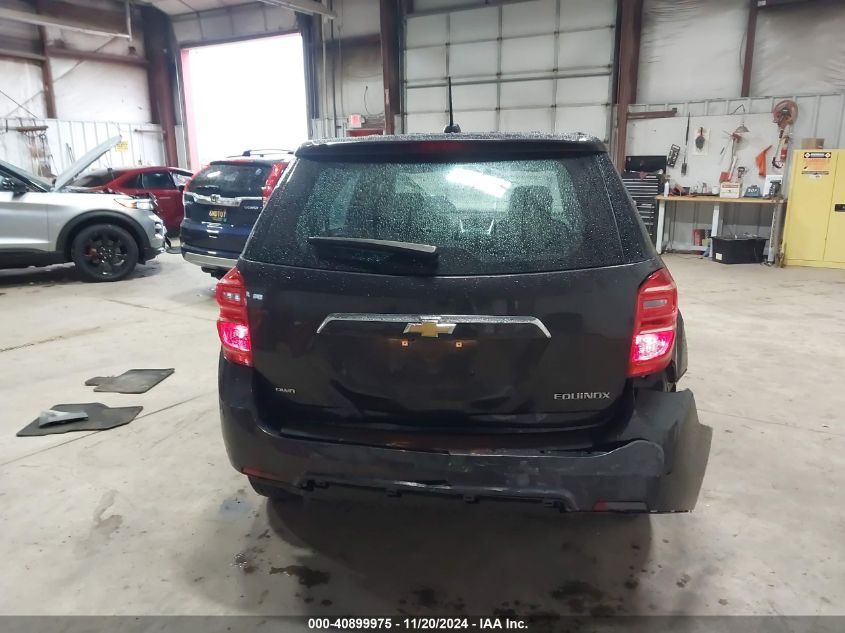 2016 Chevrolet Equinox Ls VIN: 2GNFLEEK8G6340594 Lot: 40899975