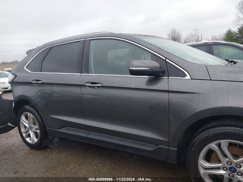 2018 Ford Edge Titanium VIN: 2FMPK4K95JBC59008 Lot: 40899986