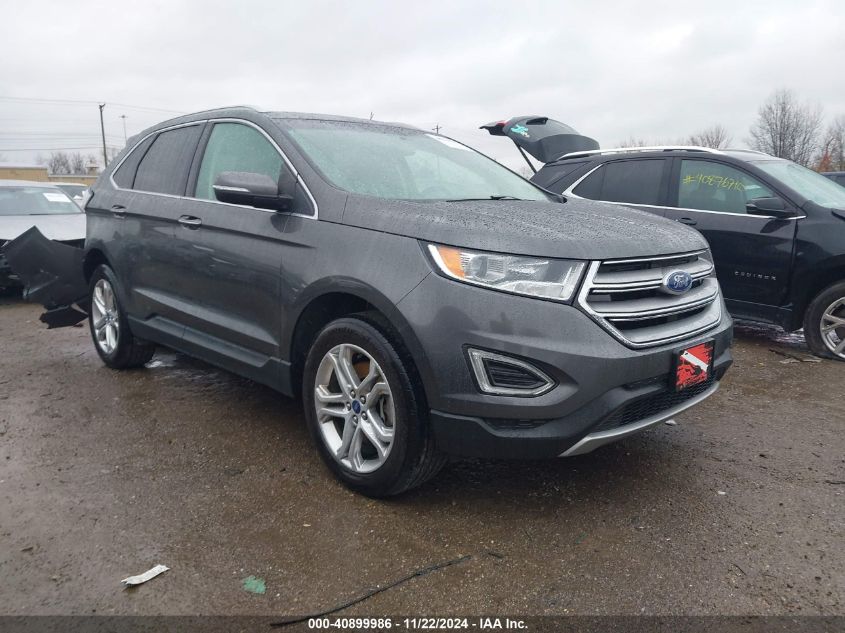 2018 Ford Edge Titanium VIN: 2FMPK4K95JBC59008 Lot: 40899986