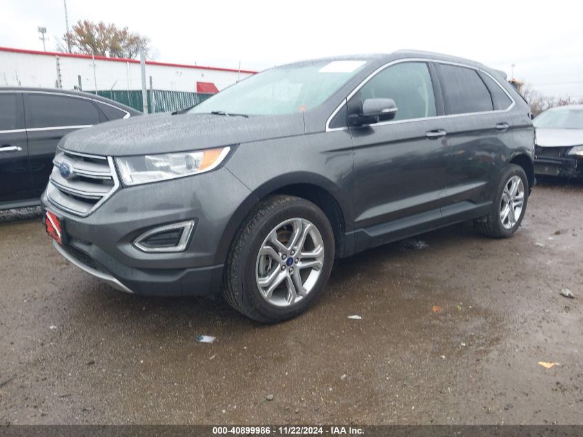 2018 Ford Edge Titanium VIN: 2FMPK4K95JBC59008 Lot: 40899986