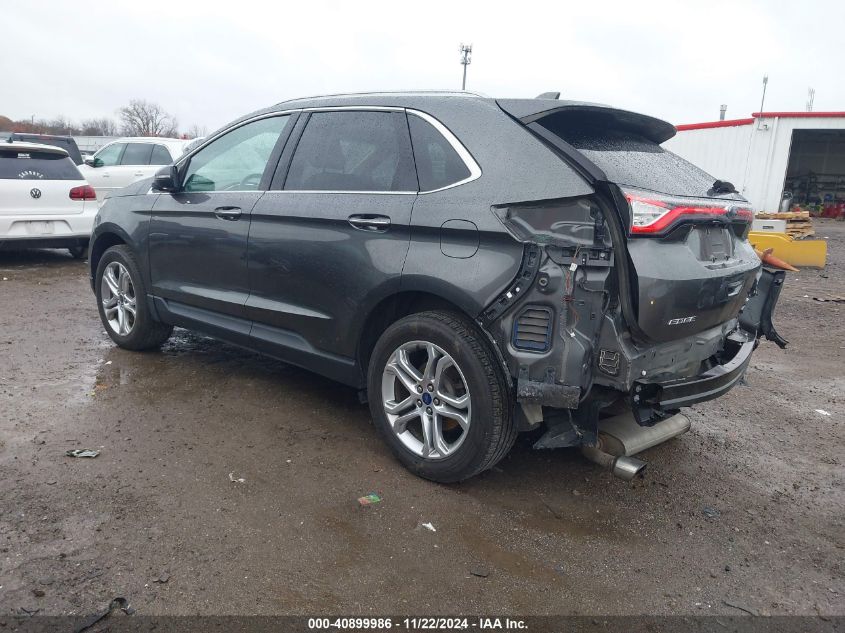 2018 Ford Edge Titanium VIN: 2FMPK4K95JBC59008 Lot: 40899986