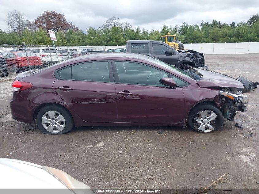 2017 Kia Forte Lx VIN: 3KPFK4A71HE140570 Lot: 40899990