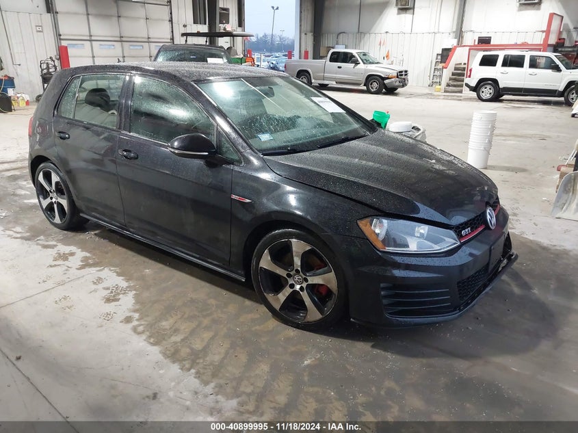 2015 VOLKSWAGEN GOLF GTI 2.0T S 4-DOOR - 3VW5T7AU2FM076765