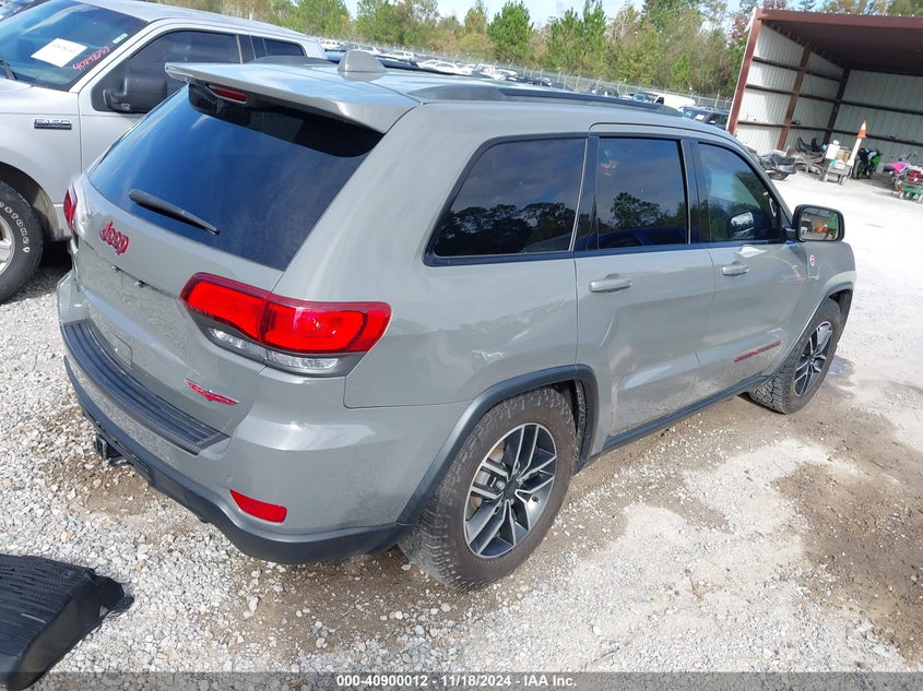 Vin: 1c4rjflg7mc671315, lot: 41389704, jeep grand cherokee trailhawk 4x4 20214