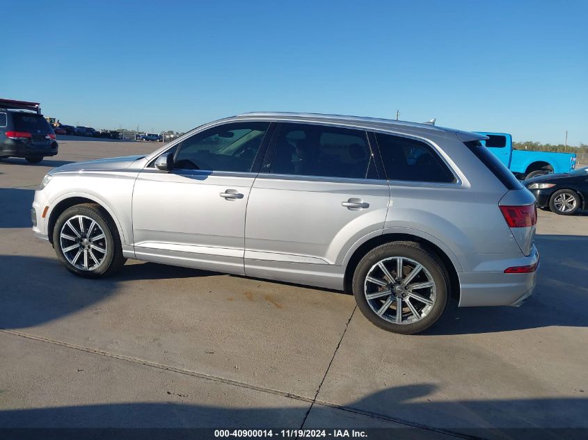 2017 Audi Q7 3.0T Premium VIN: WA1VAAF76HD000841 Lot: 40900014