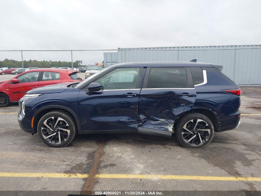 2022 Mitsubishi Outlander Black Edition 2Wd/Se 2.5 2Wd/Se Launch Edition 2Wd VIN: JA4J3UA87NZ081860 Lot: 40900021