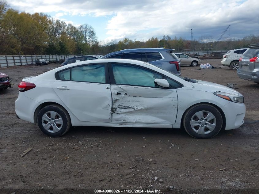 2017 Kia Forte Lx VIN: 3KPFK4A76HE115230 Lot: 40900026