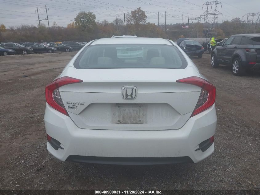 2017 Honda Civic Lx VIN: 19XFC2F50HE200606 Lot: 40900031