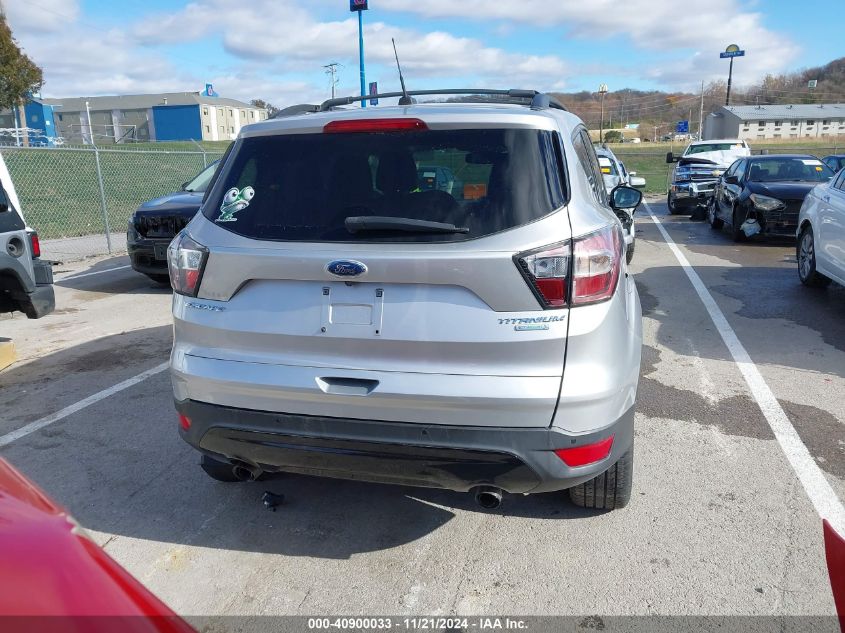 2017 Ford Escape Titanium VIN: 1FMCU0JD9HUB07910 Lot: 40900033