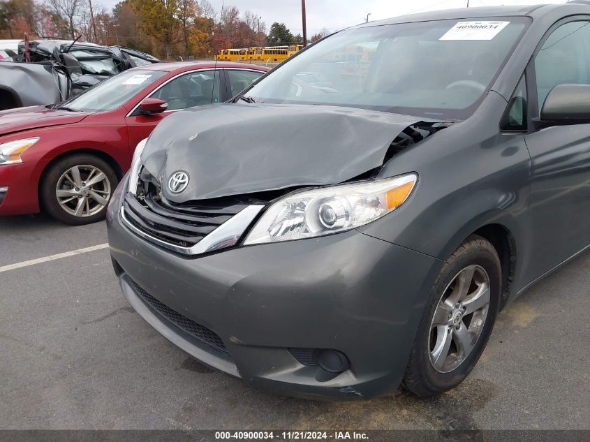 2012 Toyota Sienna Le V6 8 Passenger VIN: 5TDKK3DC5CS253020 Lot: 40900034