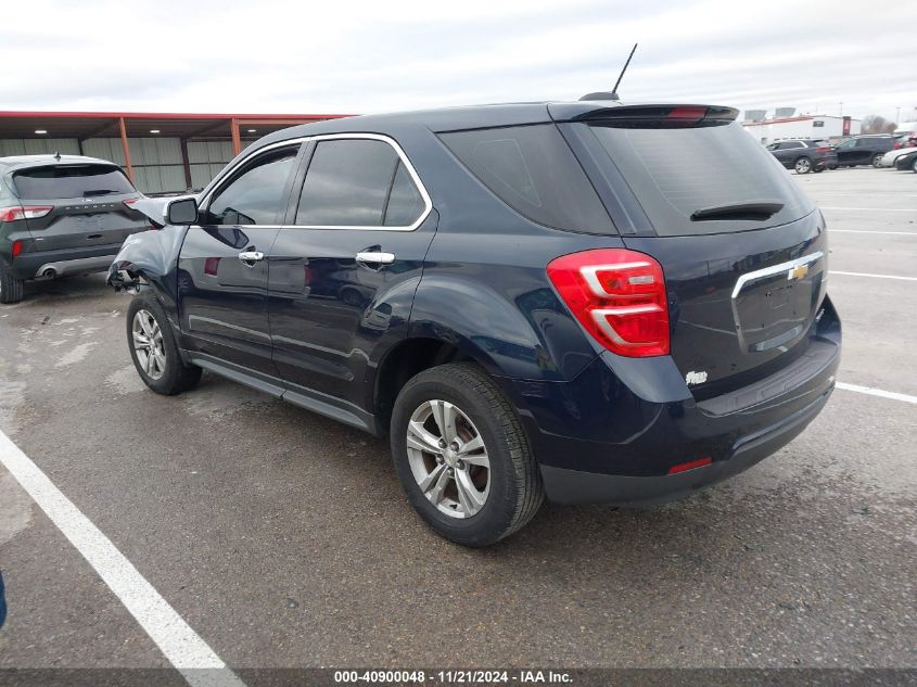 2016 Chevrolet Equinox Ls VIN: 2GNALBEK0G1138290 Lot: 40900048