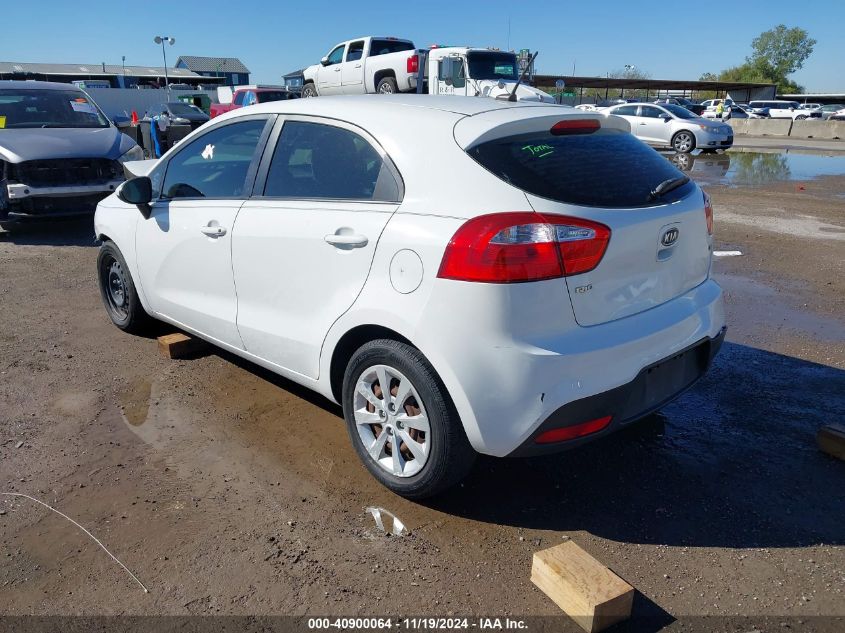 VIN KNADM5A32D6124153 2013 KIA Rio, LX no.3