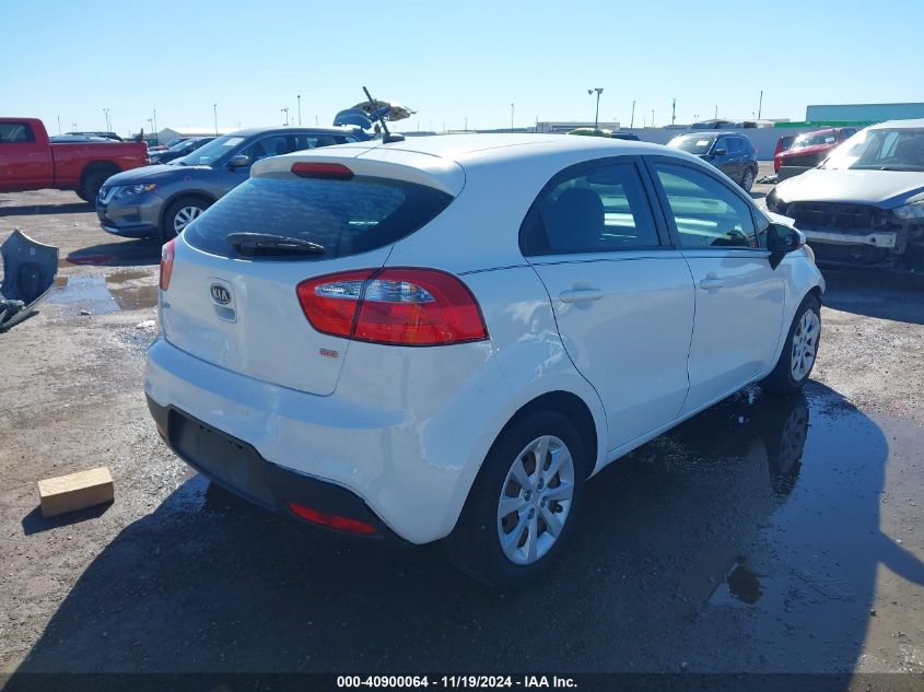 VIN KNADM5A32D6124153 2013 KIA Rio, LX no.4