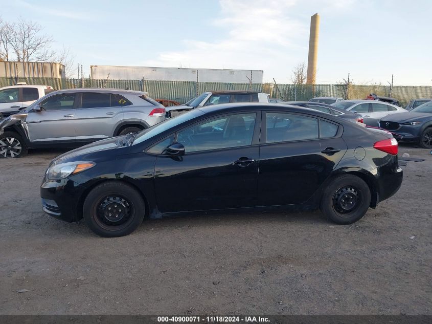 2015 Kia Forte Lx VIN: KNAFX4A67F5321297 Lot: 40900071