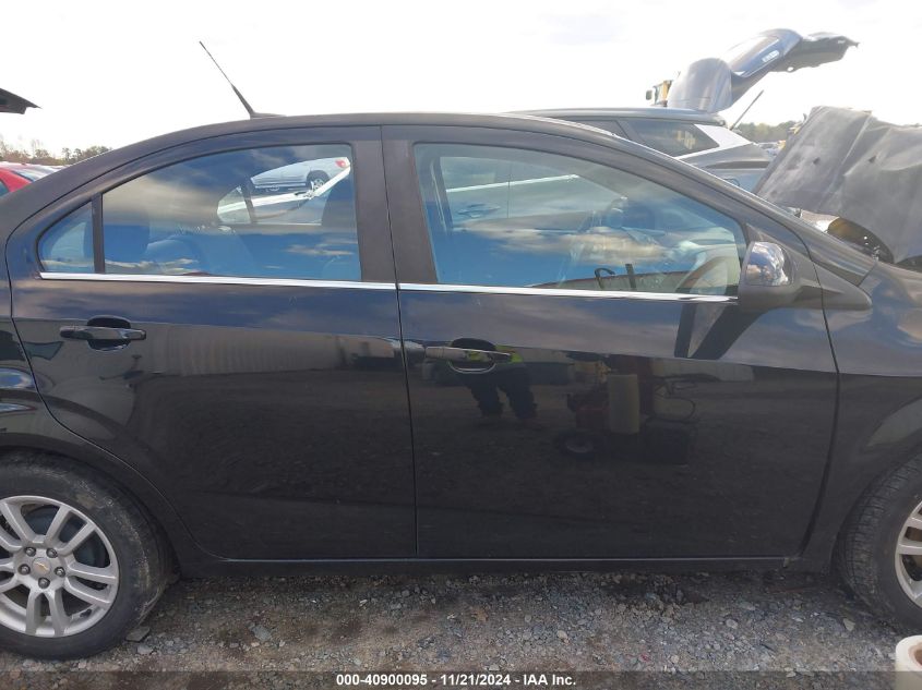2012 CHEVROLET SONIC VIN: 1G1JD5SH9C4123097