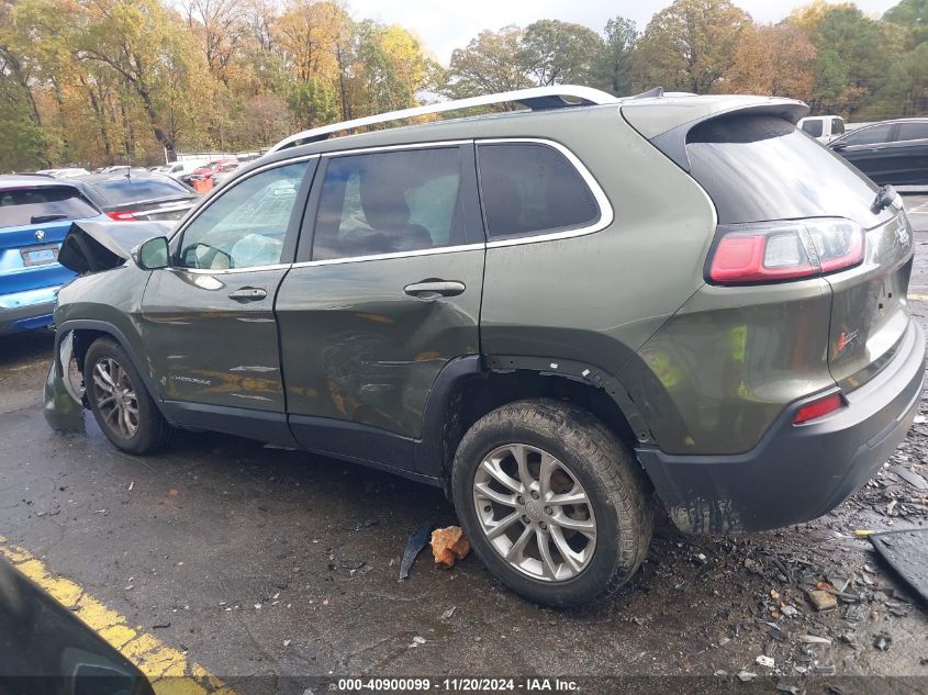 2019 Jeep Cherokee Latitude Fwd VIN: 1C4PJLCBXKD357708 Lot: 40900099