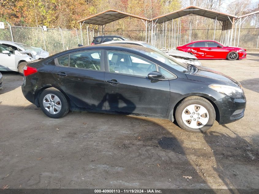 2016 Kia Forte Lx VIN: KNAFX4A66G5500822 Lot: 40900113