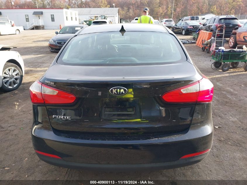 2016 Kia Forte Lx VIN: KNAFX4A66G5500822 Lot: 40900113