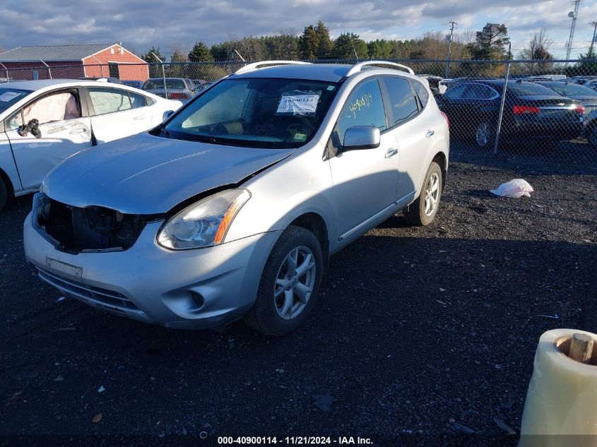 2011 Nissan Rogue Sv VIN: JN8AS5MV9BW263058 Lot: 40900114