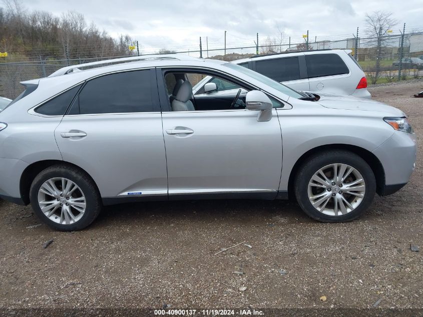 2010 Lexus Rx 450H VIN: JTJBC1BA7A2021457 Lot: 40900137