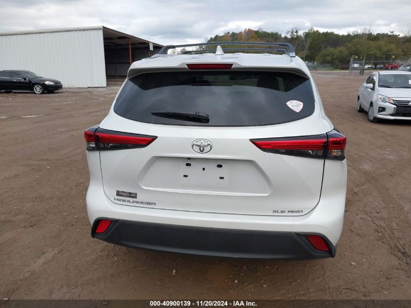 2023 Toyota Highlander Xle VIN: 5TDKDRBH3PS030556 Lot: 40900139