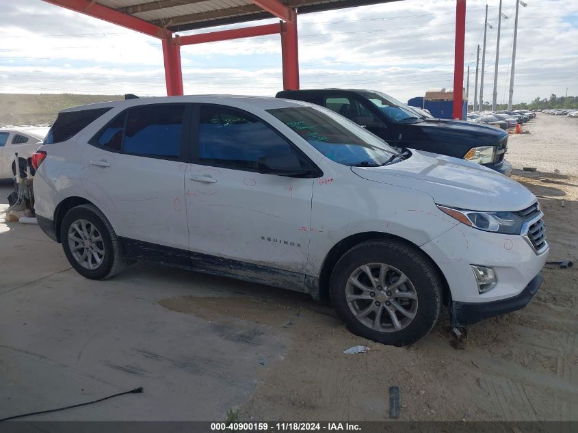 2021 Chevrolet Equinox Fwd Ls VIN: 3GNAXHEV1MS112301 Lot: 40900159