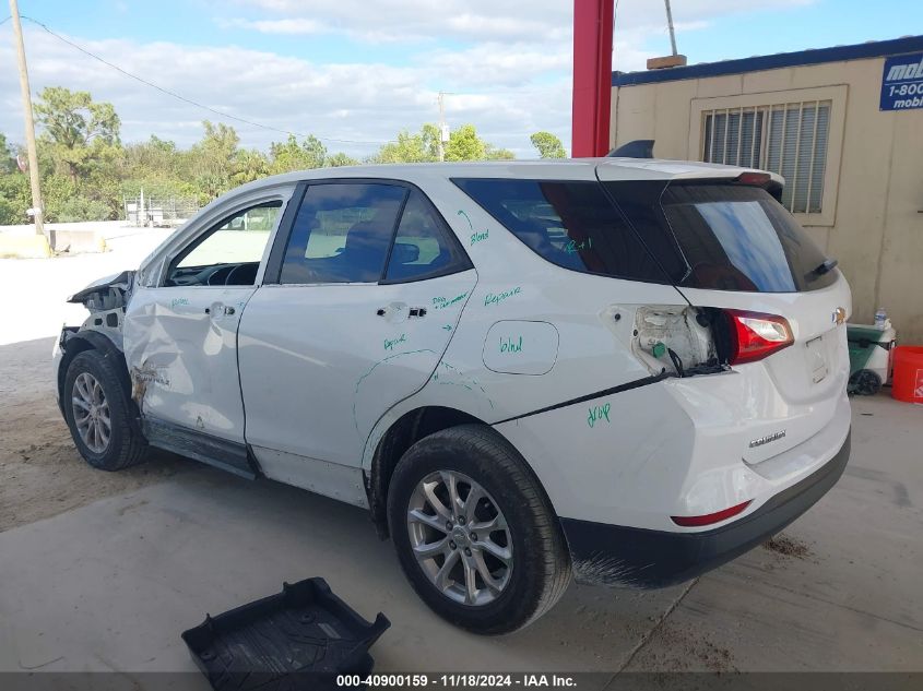 2021 Chevrolet Equinox Fwd Ls VIN: 3GNAXHEV1MS112301 Lot: 40900159