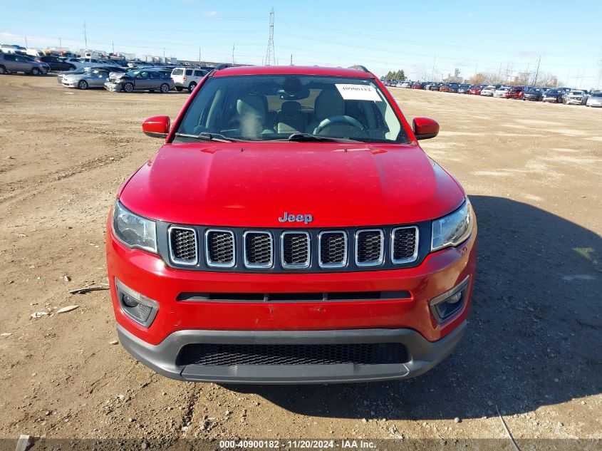 2018 Jeep Compass Latitude Fwd VIN: 3C4NJCBB2JT248242 Lot: 40900182