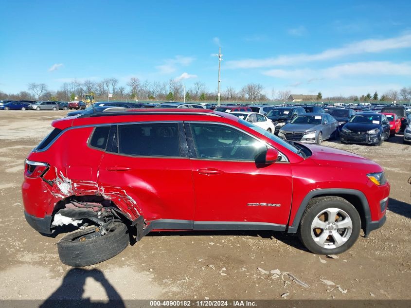 2018 Jeep Compass Latitude Fwd VIN: 3C4NJCBB2JT248242 Lot: 40900182