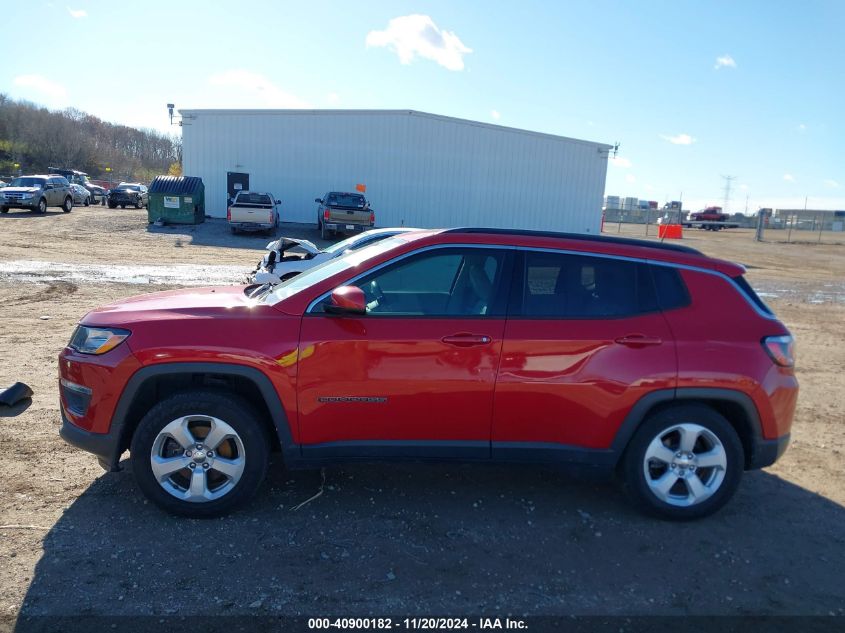 2018 Jeep Compass Latitude Fwd VIN: 3C4NJCBB2JT248242 Lot: 40900182