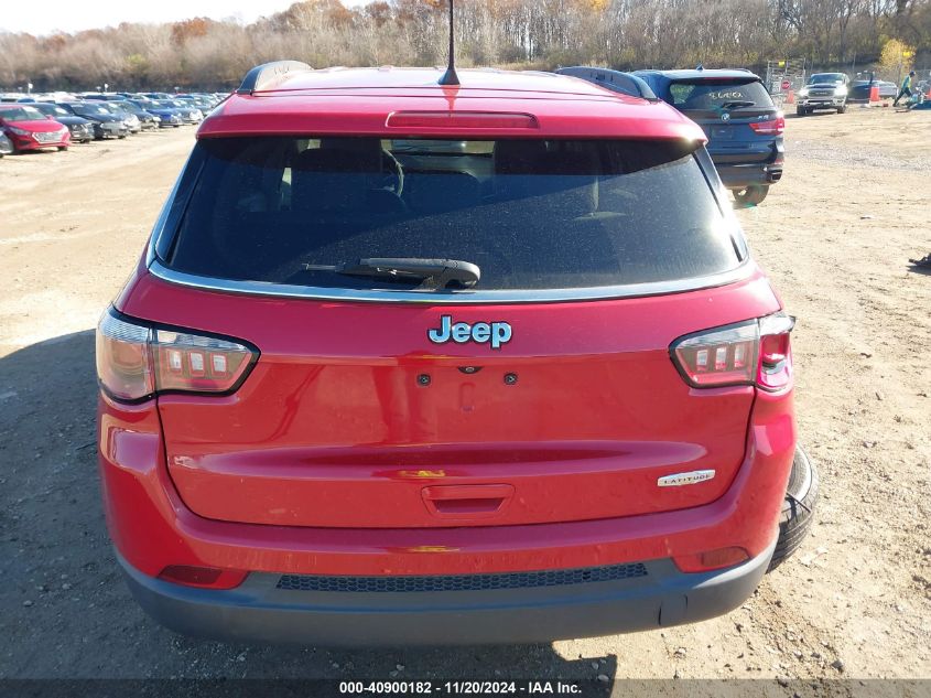 2018 Jeep Compass Latitude Fwd VIN: 3C4NJCBB2JT248242 Lot: 40900182