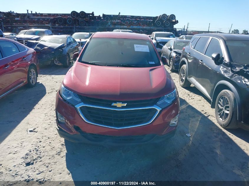 2020 Chevrolet Equinox Fwd Lt 1.5L Turbo VIN: 2GNAXKEVXL6105955 Lot: 40900197