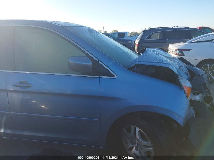 2006 Honda Odyssey Ex-L VIN: 5FNRL38786B018211 Lot: 40900206