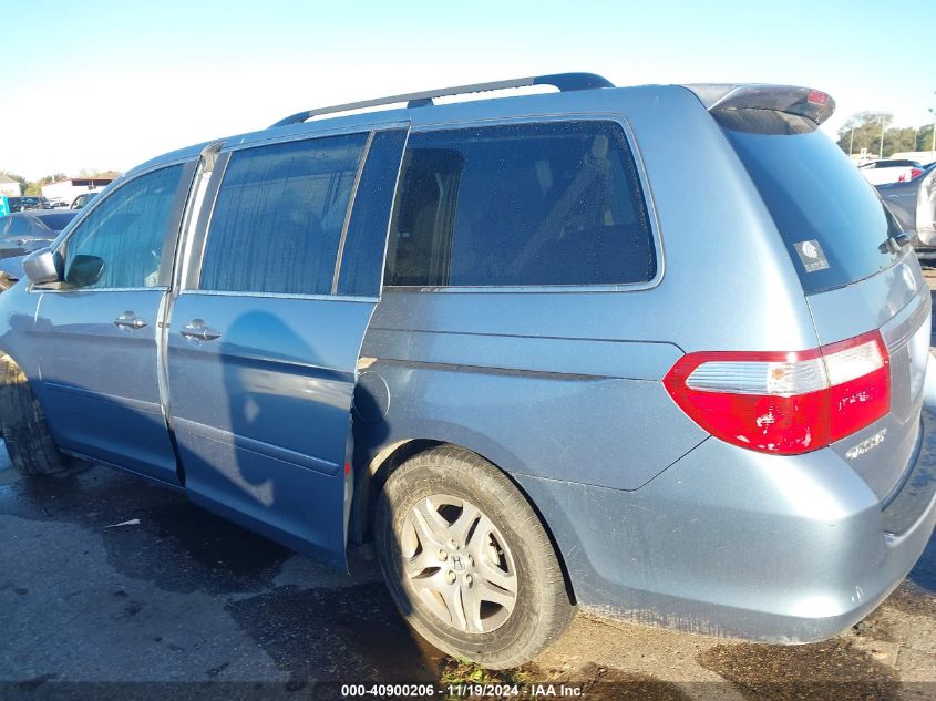 2006 Honda Odyssey Ex-L VIN: 5FNRL38786B018211 Lot: 40900206