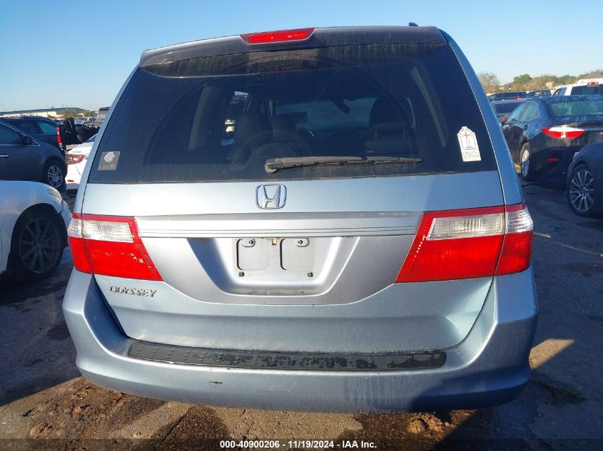 2006 Honda Odyssey Ex-L VIN: 5FNRL38786B018211 Lot: 40900206