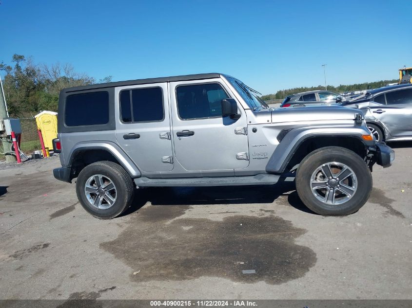 2019 Jeep Wrangler Unlimited Sahara 4X4 VIN: 1C4HJXEG3KW528064 Lot: 40900215