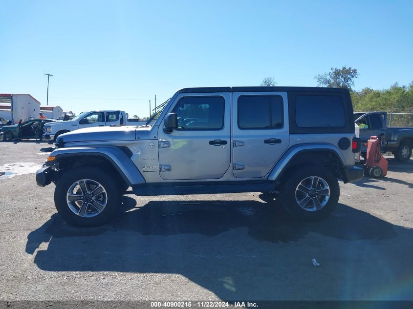 2019 Jeep Wrangler Unlimited Sahara 4X4 VIN: 1C4HJXEG3KW528064 Lot: 40900215