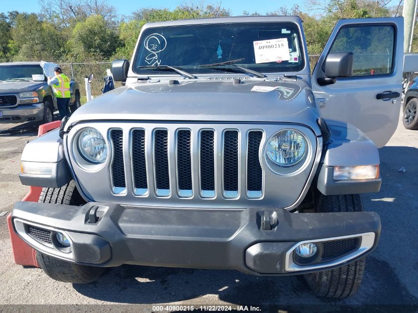 2019 Jeep Wrangler Unlimited Sahara 4X4 VIN: 1C4HJXEG3KW528064 Lot: 40900215