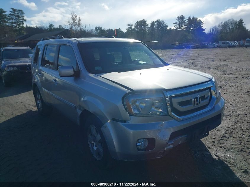 2011 Honda Pilot Ex-L VIN: 5FNYF4H51BB035482 Lot: 40900218